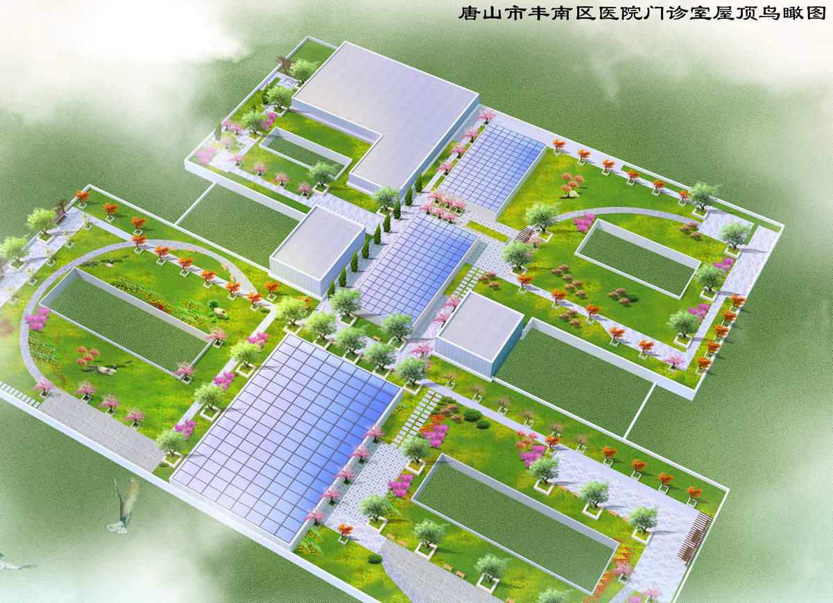 丰南医院景观绿化项目