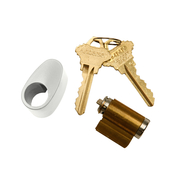 Hinged Patio Door Keyed Alike Lock Assembly