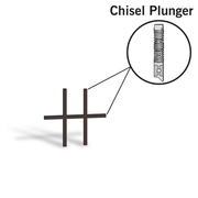 Dark Bronze Chisel Plunger Grille 9168306