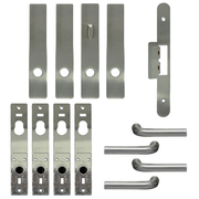 FSB 1075 Double Trim Set Satin non Keyed